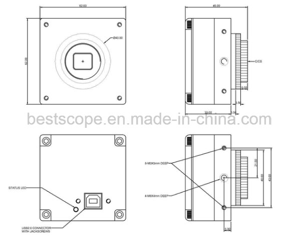 Bestscope Buc4b-140c CCD Digital Cameras