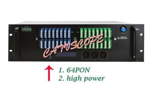 64pon High Power 1550nm 3u Multi-Ports Erbium Ytterbium Co-Doped Optical Amplifier Y/EDFA