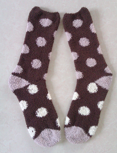 Wholesale Mens Fuzzy Sock Terry Sock