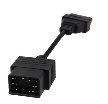 for Toyota 17pin Square Adapter to Obdii 16pin OBD Adapter