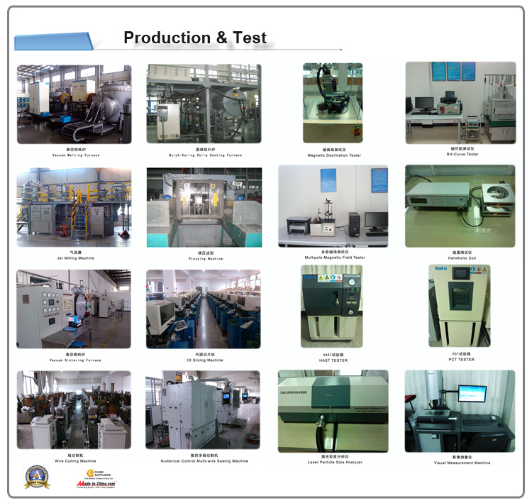 Without Dy Super Powerful Neodymium (NdFeB) Magnet