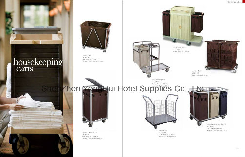 Hotel Room Housekeeping Carts Linen Trolley Service Cart