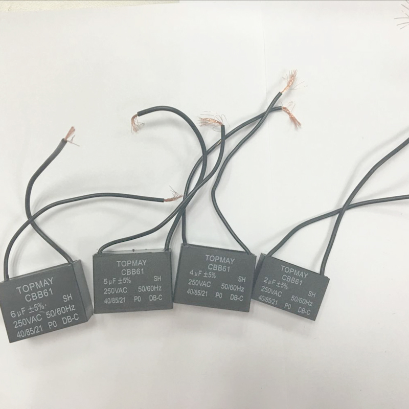 2UF 4UF 5UF 6UF Fan Capacitor Cbb61 250VAC