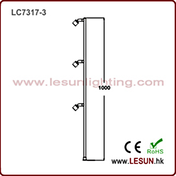 Hot Sales 3W Orsam LED Jewelry Cabinet Showcase Light LC7317-3