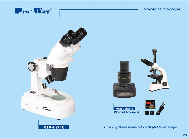 High Quality Stereo Microscope (XTX-PW7C)