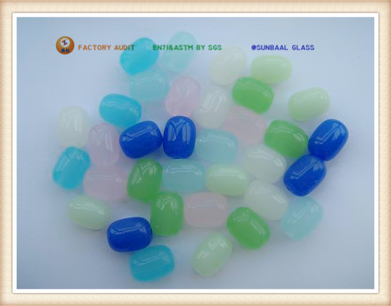 Cylinder Glass Bead (S043)