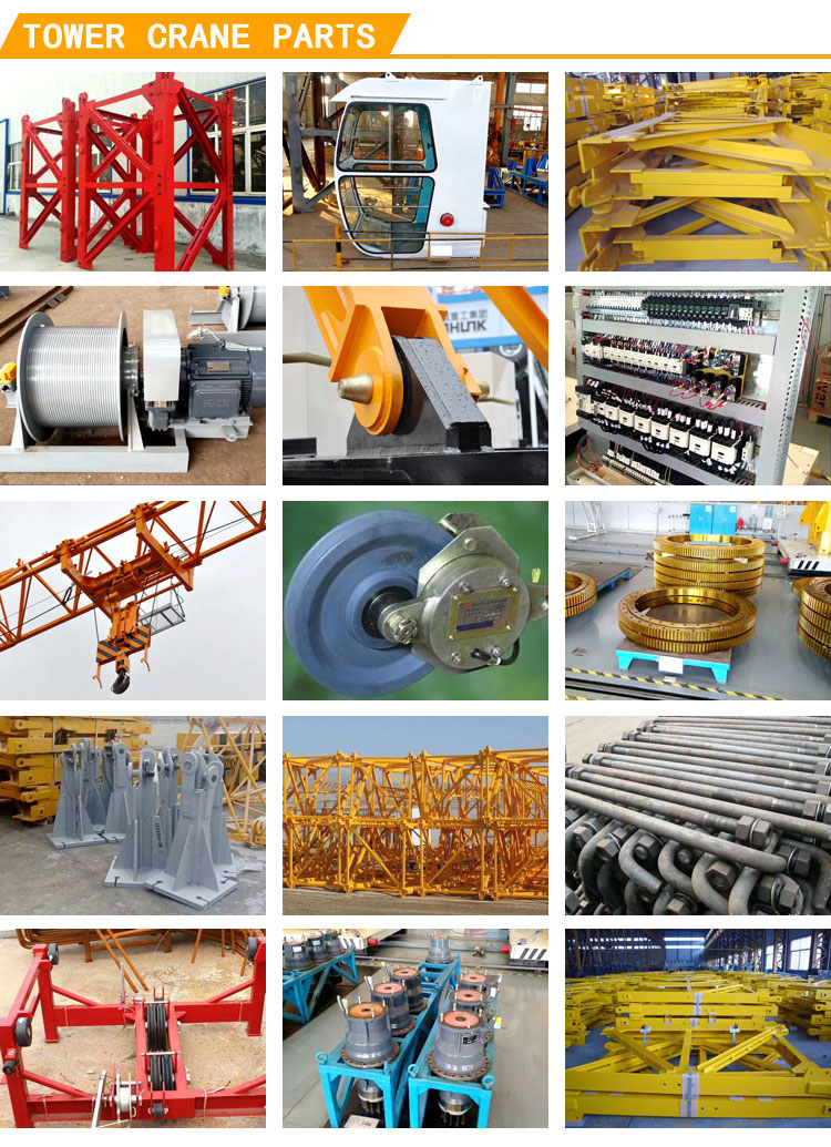 Tower crane parts Tower crane accessories