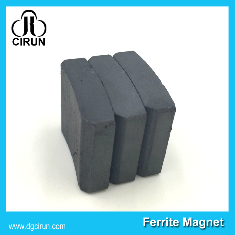 Arc Shape Y30 Y30bh C5 C8 Ceramic Ferrite Motor Magnet for Ceiling Fan BLDC Motor