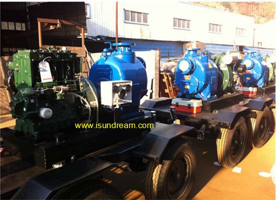 Mobile Self Priming Sludge Pump (4 inch to 12 inch)