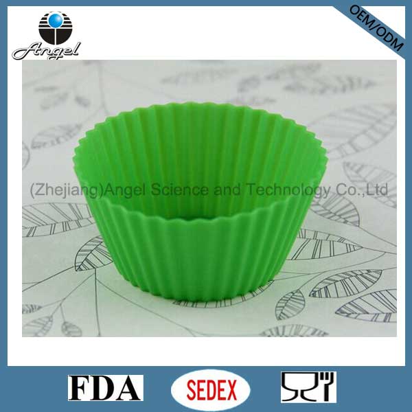 Medium Size Cake Tool Silicone Muffin Mould Sc01 (M)