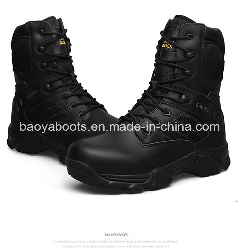 High Quality Genuine Leather Military Boots and Police Tactical Boots (31002)