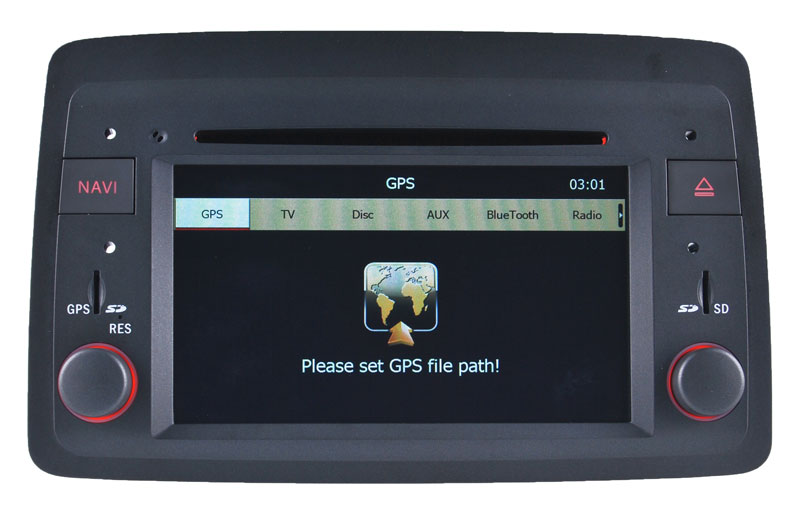 Car DVD Player for FIAT Perla GPS Navigation with Tmc DVB-T iPod (HL-8844GB)