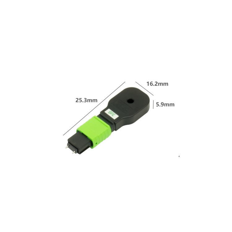 MPO Fiber Optic Loopback for Network Connection