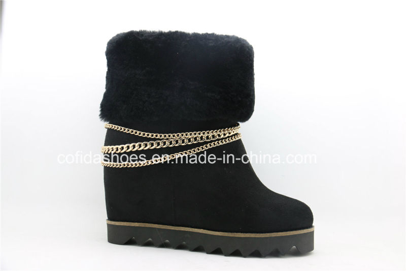 Casual Fashion Winter Women Snow Boots with Warm Fur