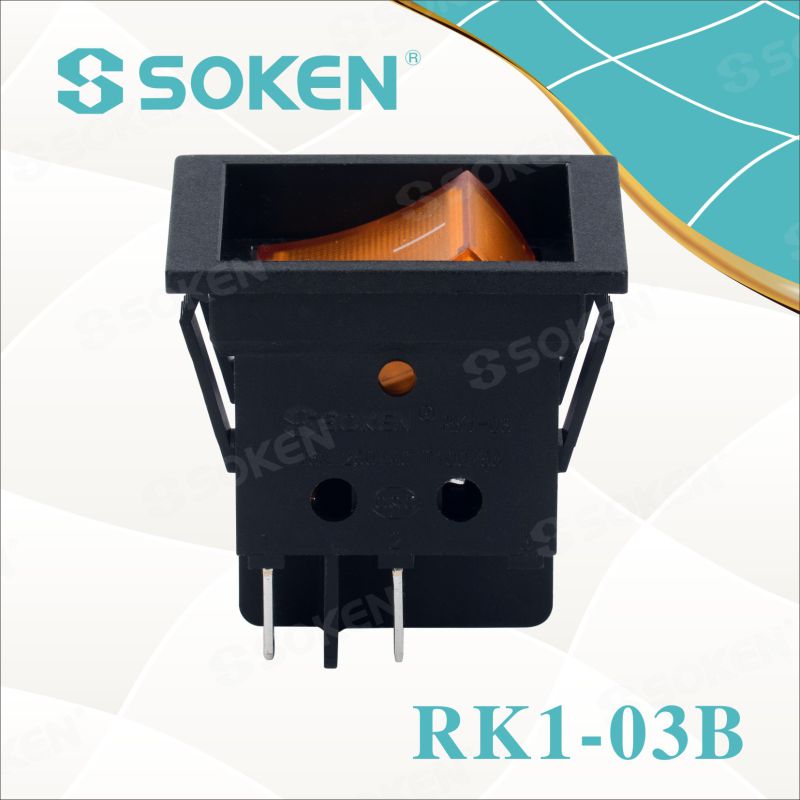 Big Illuminated Rocker Switch