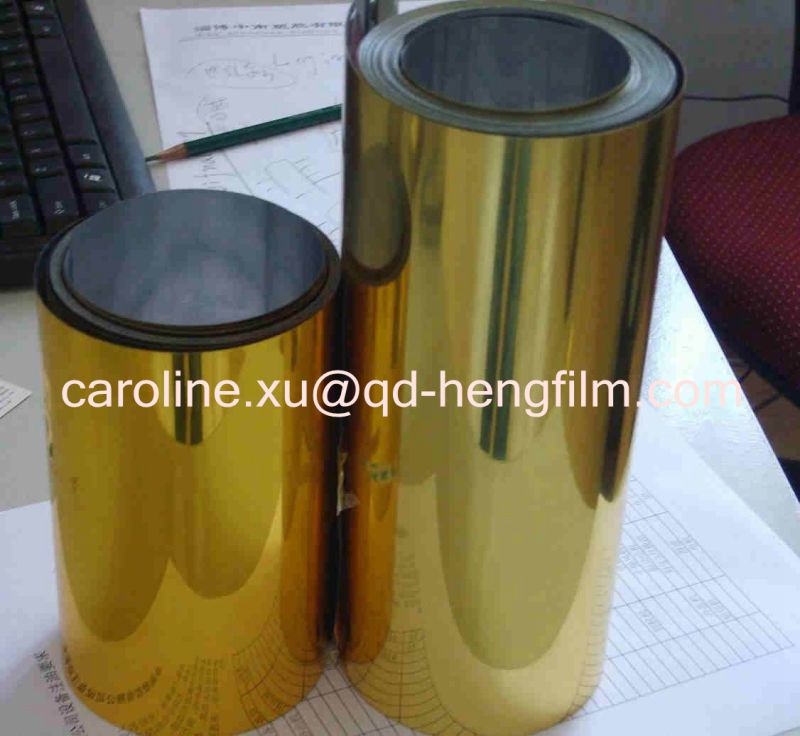 Metallized Decoration Packing Rigid PVC Film for Giftware Foodstuff