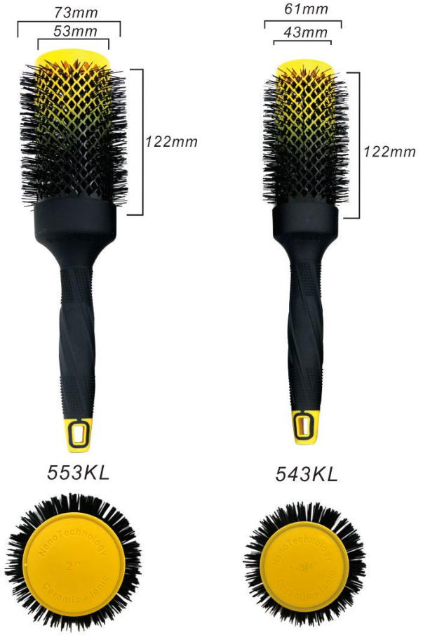 Plastic Handle Hair Brush