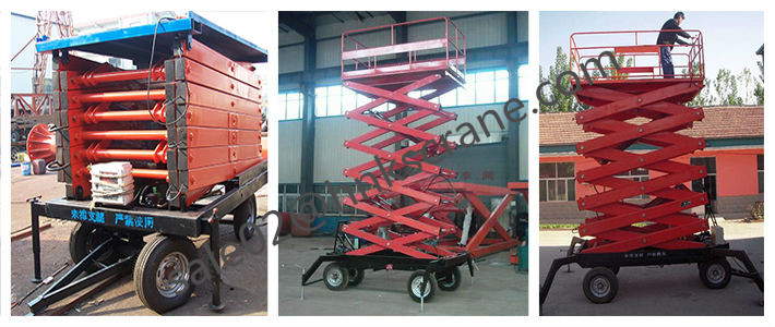 Manual Scissor Truck and Window Cleaning Lift Working Platform