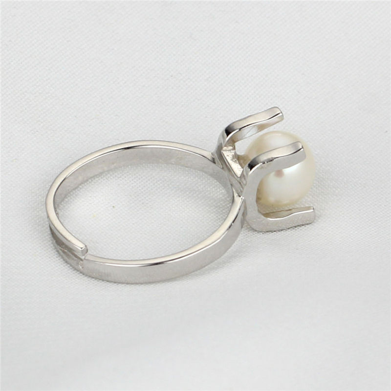 Simple Hot Sale Natural Freshwater Vintage Pearl Ring