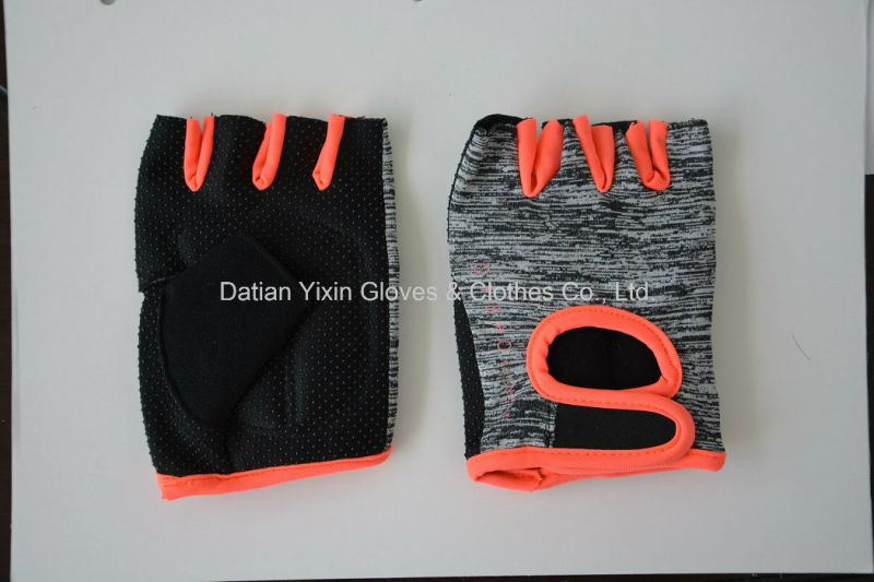 Half Finger Glove-Cycling Glove- Bicycle Glove-Sport Glove-PVC Dotted Glove