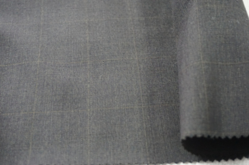 Tweed & Plain Weave Wool Fabric for Suit