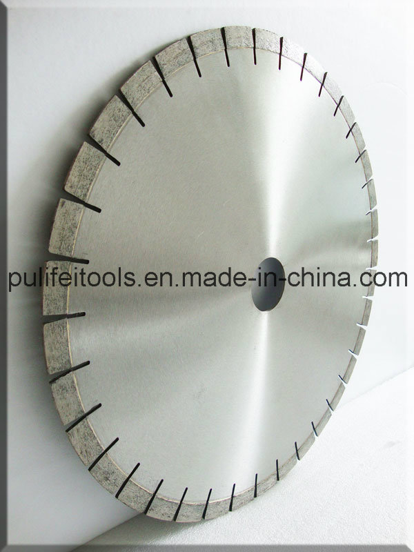 Silver Laser Welded Wet Cutting Granite Circle Saw Blade