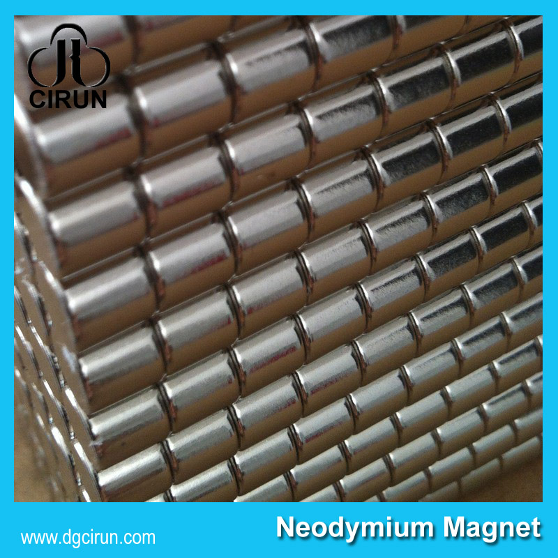 10mm Disc Neodymium Rod Magnets for Industrial Motor