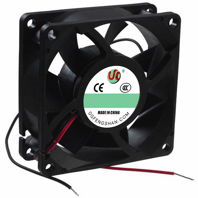 High Air Impedance DC7025 Cooling Fan, for High Temperature Environment