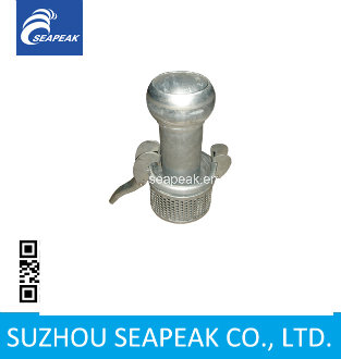 Galvanized Carbon Steel Bauer Coupling with Strainer