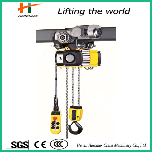 Fixed Type Electric Power Chain Hoist with Hook