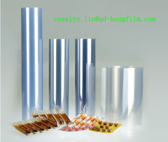 Clear Pharmaceutical PVC Rigid Film for Medicine Packaging