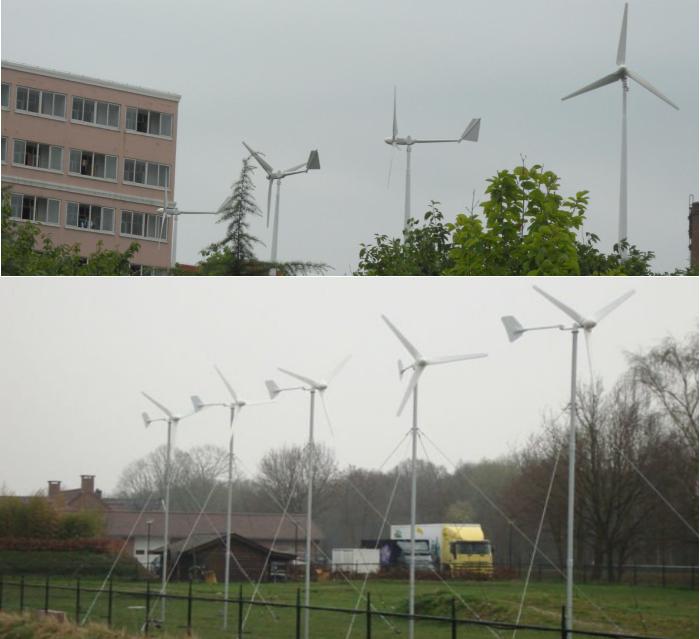 600W Samll Horizontal Axis Wind Turbine for Street Light Use