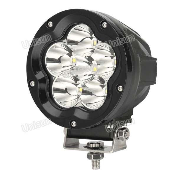 12V-24V 5inch 60W 6X10W 4800lm CREE LED 4X4 Light