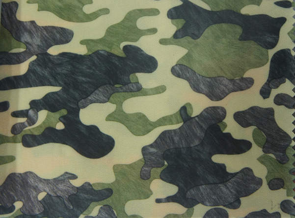 420d Camouflage Polyester Fabric with PU Coating