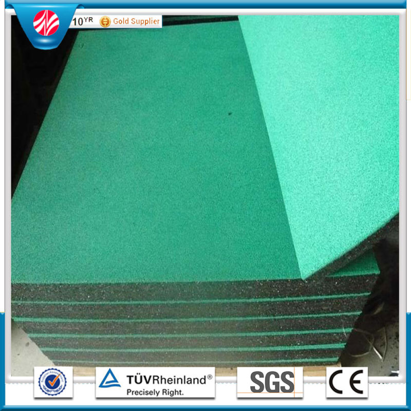Colorful Rubber Paver Tile Made From 100% SBR