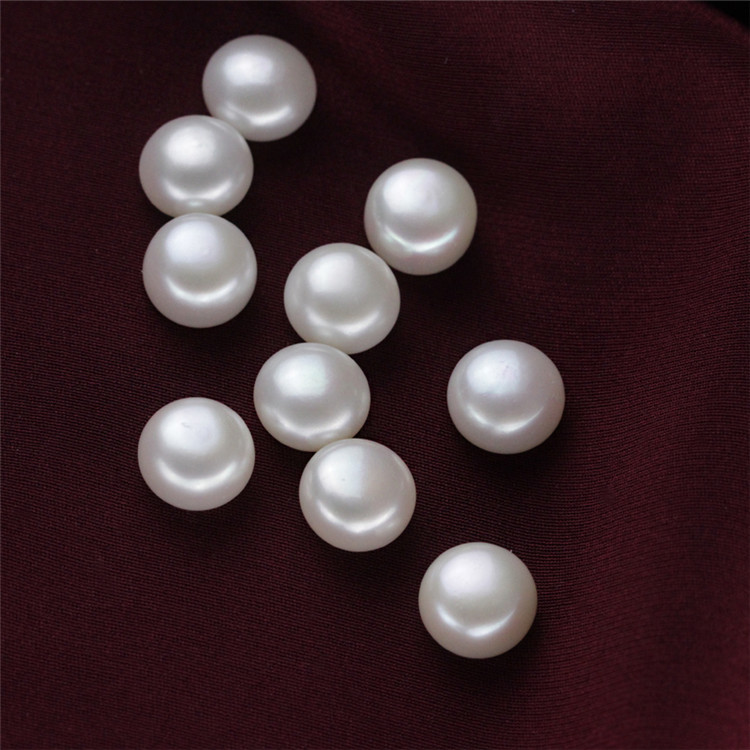 12-13mm White Color Nice Button Loose Pearls