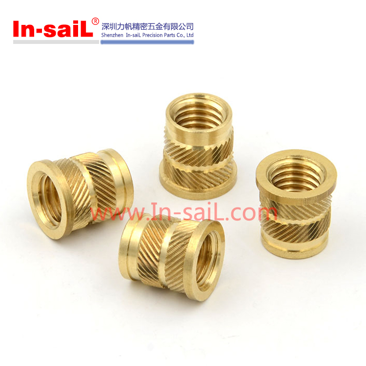 China Fastener Supplier M6 Brass Insert Nut for ABS