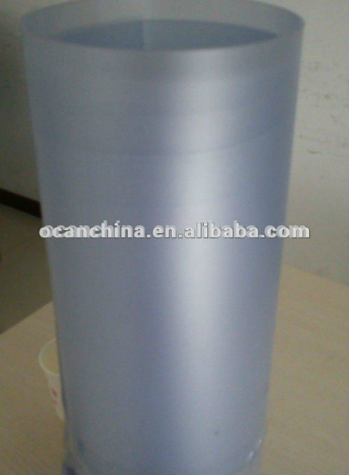 Shiny Grain Embossed Clear Rigid PVC Sheet for Printing