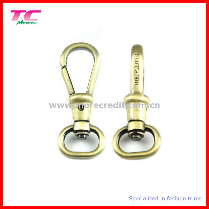 High Quality Light Gold Metal Clasps for Bag Accessories