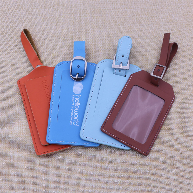 2016 Cheapest Personalised Logo Rubber Luggage Tag