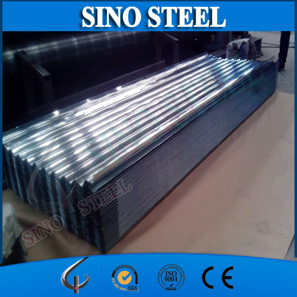 Z80 0.17mm Thickness Corrugated Galvanized Roofing Steel Sheet