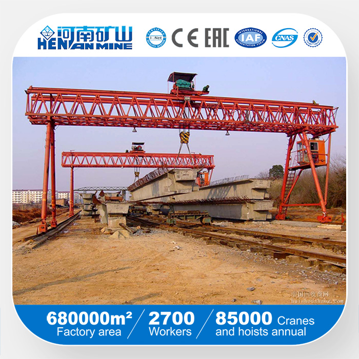 China Lifting Equipment Double Beam Gantry Crane