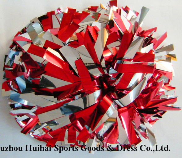 Metallic Red POM Poms