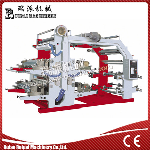 High Quality Four Color Flexographic Printing Press