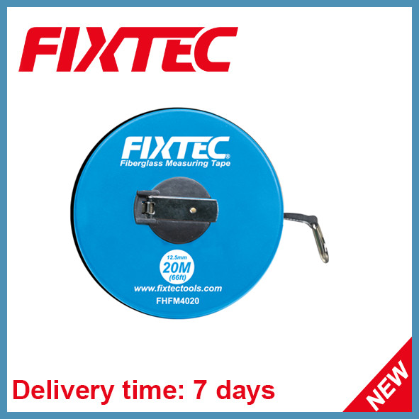 Fixtec Hand Tools 20m ABS Plastics Fiberglass Measuring Tape