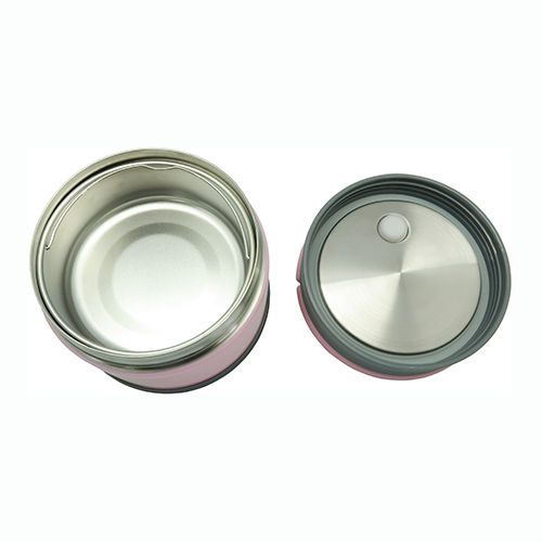 Stainless Steel Vacuum Food Jar with S/S Spoon 700ml