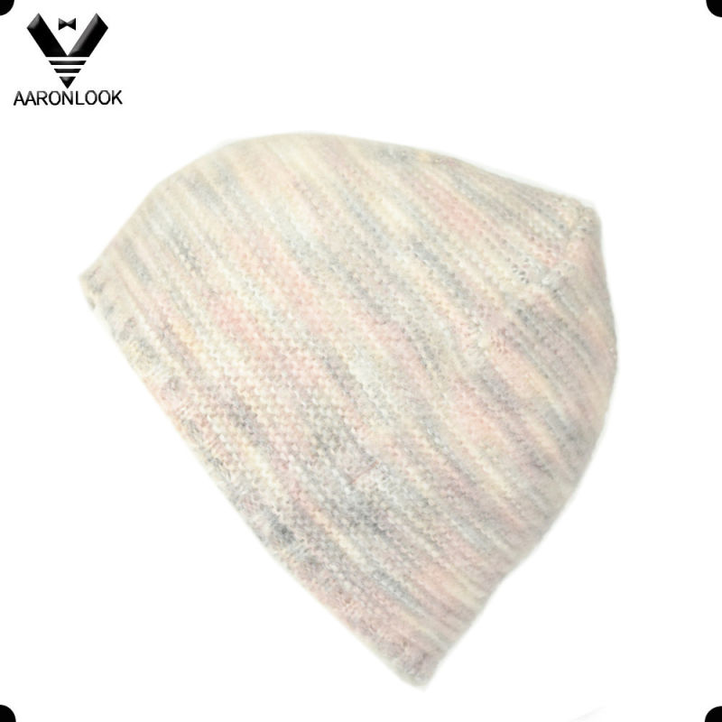 2016 New Custom Design Irregular Knitting Pattern Beanie