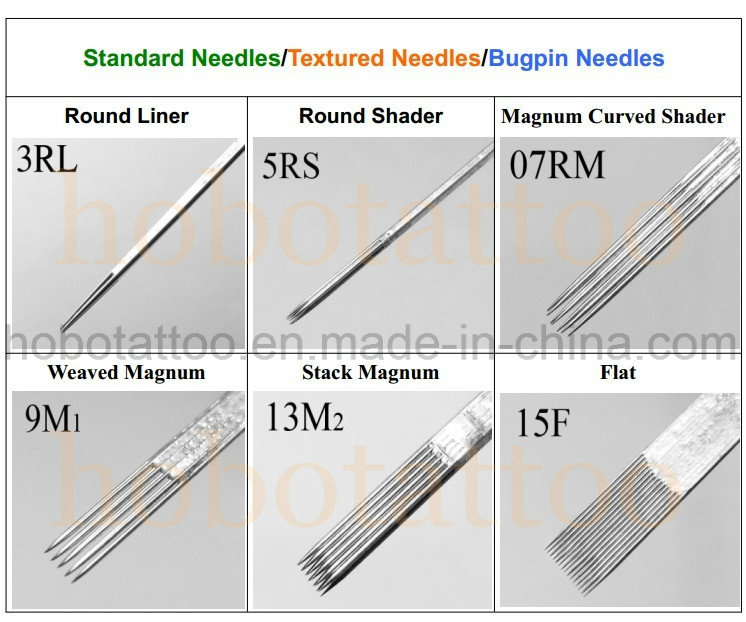 Professional Sterilized Disposable Tattoo Needle Supply with CE Certificate