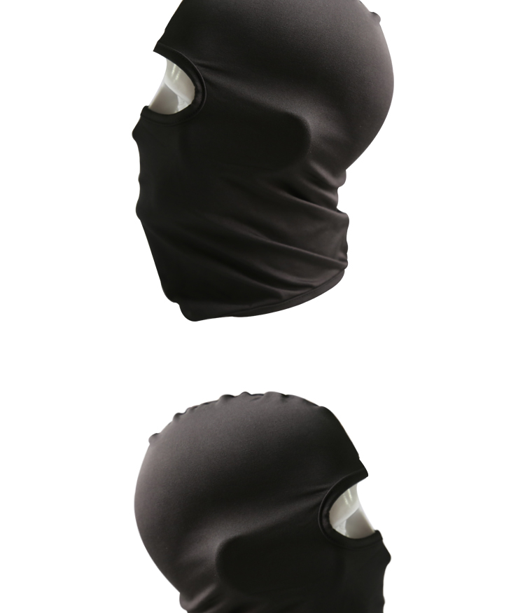 Outdoor Sports Military Airsoft Tactical Head Hood 1 Hole Head Face Mask
