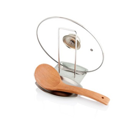 Multifunctionstainless Steel Lid and Spoon Rest/Lid and Spoon Rest Rack (SE2306)